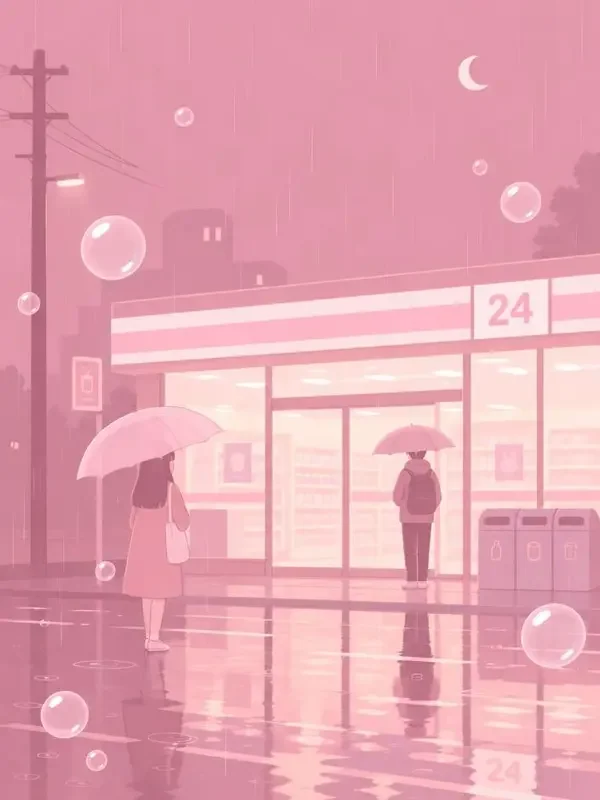 《泡泡雨天不打烊》神马电影封面图，都市爱情，2026年