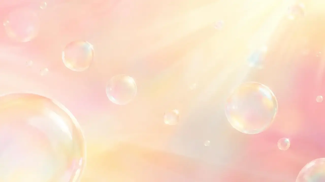 《泡泡情书越写越甜》神马电影野首屏推荐插画，写字楼里的第十五封情书